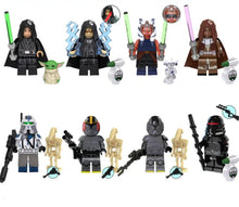 Lade das Bild in den Galerie-Viewer, Star Wars Luke Skywalker Minifiguren  - 8 Stk. im Set Spielzeug