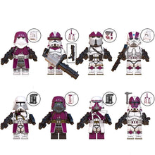 Lade das Bild in den Galerie-Viewer, 8 Stk. Nova Corps Clone Trooper Star Wars Mini-Figuren