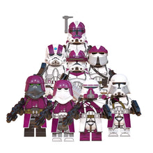 Lade das Bild in den Galerie-Viewer, 8 Stk. Nova Corps Clone Trooper Star Wars Mini-Figuren