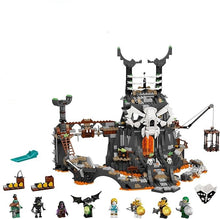 Lade das Bild in den Galerie-Viewer, Ninja Verlies des Totenkopfmagiers Baustein Spielzeug