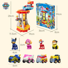 Lade das Bild in den Galerie-Viewer, Paw Patrol Baustein Set Zentrale mit Rutsche zum selbst bauen