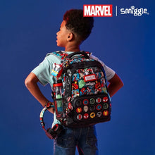 Lade das Bild in den Galerie-Viewer, Smiggle Superhelden Schul Rucksack mit Spiderman, Thor, Iron Man etc. Motiv