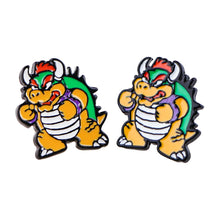 Lade das Bild in den Galerie-Viewer, Super Marion Ohrstecker im Bowser Aussehen