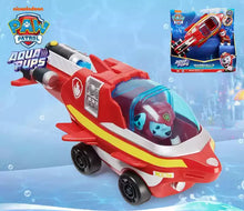 Lade das Bild in den Galerie-Viewer, Paw Patrol Aqua Welpen Spielzeug Boote Autos