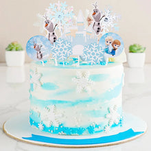 Lade das Bild in den Galerie-Viewer, Frozen Eiskönigin Kuchen Torten Topper Deko (8 Teile)