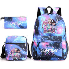 Lade das Bild in den Galerie-Viewer, Hunterix K-POP Demon Hunters Rucksack Taschen Set mit Federtasche und Tasche