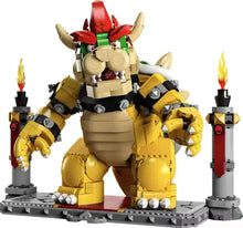 Lade das Bild in den Galerie-Viewer, Super Mario Der mächtige Bowser, 3D-Modell-Bausatz (kompatibel mit 71411, 2807 Bausteine)