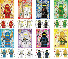 Lade das Bild in den Galerie-Viewer, Ninjago DIY Aufkleber Puzzle Set (16 Stk.)