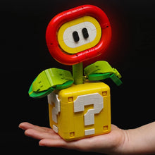 Lade das Bild in den Galerie-Viewer, Super Mario Piranha Pflanze oder Feuerblume Klemm-Baustein Spielzeug Set