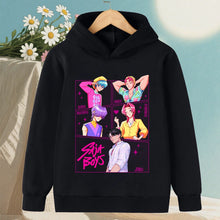 Lade das Bild in den Galerie-Viewer, Huntrix Kpop Demon Hunters Kapuzzenpullover für Kinder Saja, Derpy und viele weitere Motive