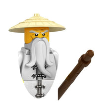 Lade das Bild in den Galerie-Viewer, Ninjago Mini Figuren - Einzeln - über 70 verschiedene Klemm-Baustein Figuren kaufen