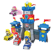 Lade das Bild in den Galerie-Viewer, Paw Patrol Rescue Knights Hauptquartier mit Figuren als Klemm-Baustein Set zum selbstbauen