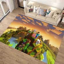 Lade das Bild in den Galerie-Viewer, Minecraft Teppich im Pixel Look - viele Motive