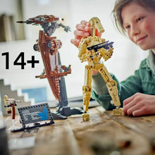 Lade das Bild in den Galerie-Viewer, Star Wars Kampfdroide mit STAP Bauspielzeug, kompatibel mit 75428