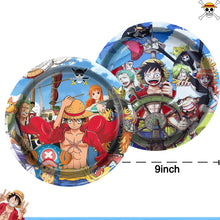 Lade das Bild in den Galerie-Viewer, One Piece Luffy Geburtstags Deko Teller, Becher, Ballons uvm.