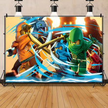 Lade das Bild in den Galerie-Viewer, Ninjago Große Poster für Deko, Feier, Geburtstag in vielen Motiven