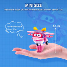 Lade das Bild in den Galerie-Viewer, Super Wings Mini Transformers Flugzeuge Spielzeug