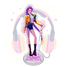 Lade das Bild in den Galerie-Viewer, Stylishe Kpop Demon Hunters Huntrix Acyl Deko Figuren