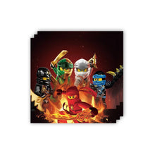 Lade das Bild in den Galerie-Viewer, Ninjago Kindergeburtstag Deko - Banner, Teller, Becher etc.