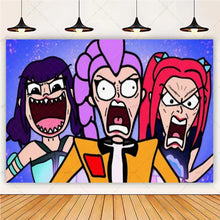 Lade das Bild in den Galerie-Viewer, HUNTR/X KPop Demon Hunters Feier Party Große Poster für Geburtstag etc.