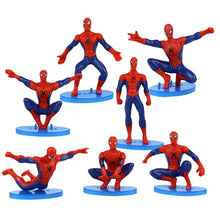 Lade das Bild in den Galerie-Viewer, 7er Set SpiderMan Figuren