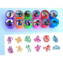 Lade das Bild in den Galerie-Viewer, 12 Stk. Fortnite Stempel zum spielen und Spaß haben