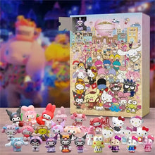 Lade das Bild in den Galerie-Viewer, Hello Kitty Adventskalender mit 24 Figuren