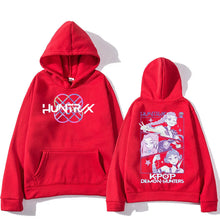 Lade das Bild in den Galerie-Viewer, Bunte Hunterx KPop Demon Hunters Pullover Hoodie