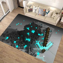 Lade das Bild in den Galerie-Viewer, Minecraft Teppich im Pixel Look - viele Motive