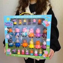 Lade das Bild in den Galerie-Viewer, Peppa Wutz Figuren Sets