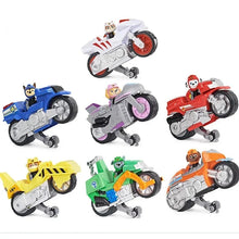 Lade das Bild in den Galerie-Viewer, Paw Patrol Moto Pups Spielzeug Motorräder Chase Marshall Skye oder Wildcat