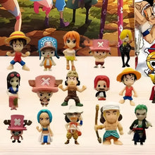 Lade das Bild in den Galerie-Viewer, One Piece Luffy Adventskalender mit 24 One Piece Figuren