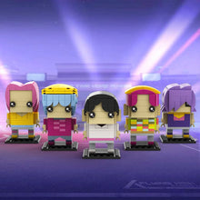 Lade das Bild in den Galerie-Viewer, Huntrx K-Pop Demon Hunters Figuren aus Klemm-Bausteinen zum selbstbauen