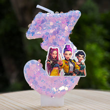 Lade das Bild in den Galerie-Viewer, Kpop Demon Hunters Geburtstag Kerze mit Jahreszahl