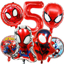 Lade das Bild in den Galerie-Viewer, Buntes Spiderman und Freunde Geburtstags Deko Kindergeburtstag, Feier