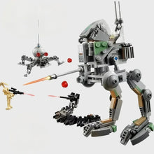 Lade das Bild in den Galerie-Viewer, Star Wars Clone Scout Walker Klemm-Baustein Spielzeug