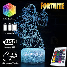 Lade das Bild in den Galerie-Viewer, Fortnite 3D Nachtlichter in vielen Motiven