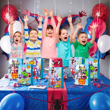 Lade das Bild in den Galerie-Viewer, 16 Stk. Spiderman Spiderverse Geschenk Tüten für Feier, Geburtstag, Party, Süßigkeiten, Kindergeburtstag