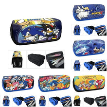 Lade das Bild in den Galerie-Viewer, Große Sonic der Igel Federtasche für Schule oder Freizeit