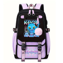 Lade das Bild in den Galerie-Viewer, Kpop Demon Hunter Hunterix Rucksack für Schule, Freizeit etc.