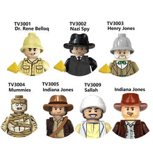 Lade das Bild in den Galerie-Viewer, Indiana Jones Klemm-Baustein Mini Figuren - viele Motive