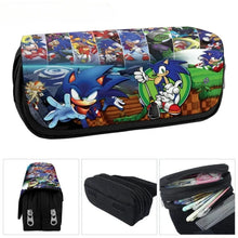 Lade das Bild in den Galerie-Viewer, Große Sonic der Igel Federtasche für Schule oder Freizeit