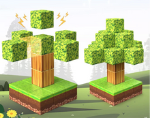 Lade das Bild in den Galerie-Viewer, 100 Stk. Magnet Blöcke Minecraft Spielzeug