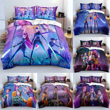Lade das Bild in den Galerie-Viewer, Kpop Demon Hunters Huntrix Bettwäsche in verschiedenen Motiven