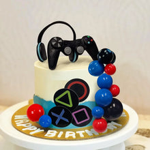 Lade das Bild in den Galerie-Viewer, 11/18/30 teiliges Kuchen Deko Topper Set im Gaming Style