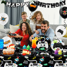 Lade das Bild in den Galerie-Viewer, Videogamer Gamer Geburtstagsdeko Set mit 140 Teilen