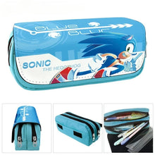 Lade das Bild in den Galerie-Viewer, Große Sonic der Igel Federtasche für Schule oder Freizeit