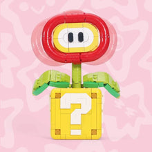 Lade das Bild in den Galerie-Viewer, Super Mario Piranha Pflanze oder Feuerblume Klemm-Baustein Spielzeug Set