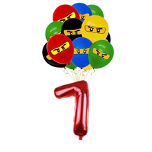 Lade das Bild in den Galerie-Viewer, Ninjago Kindergeburtstag Deko - Banner, Teller, Becher etc.