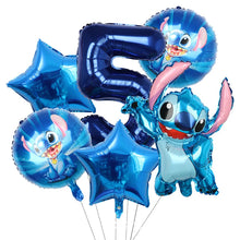 Lade das Bild in den Galerie-Viewer, Lio und Stitch Geburtstag Ballons für Feier, Kindergeburtstag etc.